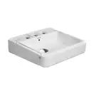 Раковина подвесная Duravit DuraStyle 52 х 49,5 см, с 3 отв. под смеситель (2631520030) фото 1 Aquada.com.ua