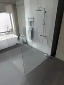 Душевой поддон 140 х 100 х 5 см Duravit Stonetto, бетон (720170180000000) фото 2 Aquada.com.ua
