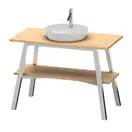 Консоль Duravit Cape Cod 57 х 112 х h82,5 см, дуб европейский (CC953207676) фото 1 Aquada.com.ua