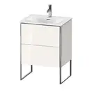 Комплект мебели тумба с раковиной Duravit XSquare 81 х 47,8 см (XS452202222+23446300001) фото 1 Aquada.com.ua