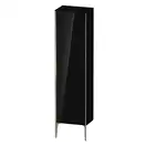 Шкафчик напольный Duravit XViu 50 x 36 х h201 см, чёрный глянцевый (XV1336LB140) фото 1 Aquada.com.ua
