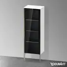 Шкафчик напольный со стеклянными дверцами Duravit XViu 50 x 36 х h157 см, белый глянцевый (XV1368LB122) фото 2 Aquada.com.ua