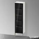 Шкафчик напольный со стеклянными дверцами Duravit XViu 50 x 36 х h201 см, белый глянцевый (XV1376LB122) фото 2 Aquada.com.ua