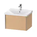 Тумба подвесная под раковину Duravit XViu 61 x 46,9 см, дуб брашированный (XV40150B112) фото 1 Aquada.com.ua