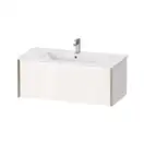 Тумба подвесная под раковину Duravit XViu 101 x 48 см, белый глянцевый (XV40270B122) фото 1 Aquada.com.ua