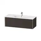 Тумба подвесная под раковину Duravit XViu 121 x 48 см, дуб тёмный брашированный (XV40280B172) фото 1 Aquada.com.ua