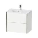 Тумба подвесная под раковину Duravit XViu 61 x 39 см, белый матовый (XV41780B118) фото 1 Aquada.com.ua