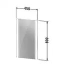 Зеркало с LED подсветкой Duravit XViu 45 х 4 х h80 см, версия "sensor" (XV70300B1B1) фото 4 Aquada.com.ua