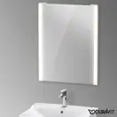 Зеркало с LED подсветкой Duravit XViu 62 х 4 х h80 см, версия "sensor" (XV70310B1B1) фото 2 Aquada.com.ua