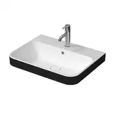 Раковина накладная на столешницу Duravit Happy D.2 Plus 60 х 46 см, белый/антрацит матовый (2360606100)