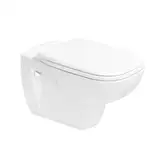 Унитаз подвесной Duravit D-Code + сиденье с крышкой (45351900A1)