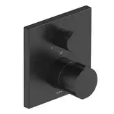Термостат для душа скрытого монтажа, на 1 потребитель Duravit C.1 (цвет - чёрный матовый) (C14200015046)