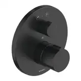 Термостат для душа скрытого монтажа Duravit C.1 (цвет - чёрный матовый) (C15200018046)