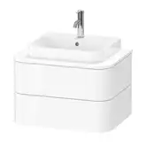 Тумбочка для подвесной консоли Duravit Happy D.2 Plus 65 х 48 см, белый глянец (HP496002222)