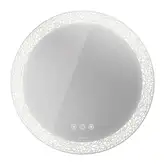 Зеркало с LED подсветкой версия «icon» Duravit Happy D.2 Plus Ø 70 см (HP7485G0000)