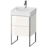 Комплект мебели тумба с раковиной Duravit XSquare 48,4 х 46 см (XS443902222+23535000401)