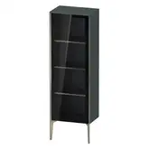 Шкафчик напольный со стеклянными дверцами Duravit XViu 50 x 36 х h157 см, доломитово-серый глянцевый лак (XV1368LB138)