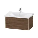 Тумба подвесная под раковину Duravit XViu 81 x 46,9 см, орех тёмный (XV40160B121)