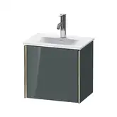 Тумба подвесная под раковину Duravit XViu 43 x 31 см, доломитово-серый глянцевый лак (XV4030LB138)