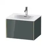 Тумба подвесная под раковину Duravit XViu 61 x 48 см, доломитово-серый глянцевый лак (XV40320B138)