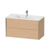 Тумба подвесная под раковину Duravit XViu 101 x 48 см, дуб брашированный (XV41270B112)