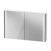 Зеркальный шкафчик с LED подсветкой Duravit XViu 122 х 15,6 х h80 см, версия «icon» (XV71440B2B2)