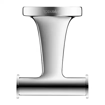 Крючок двойной Duravit Starck T, хром (0099301000) фото 1 Aquada.com.ua