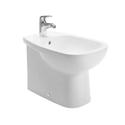 Биде напольное Duravit D-code 56х36 см (22411000002) фото 1 Aquada.com.ua