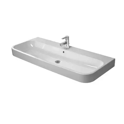 Раковина Duravit Happy D.2 120х50,5 см (с 1 отв. под смеситель, шлифованная) (2318120027) фото 1 Aquada.com.ua