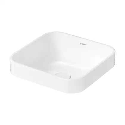 Раковина накладная на столешницу Duravit Happy D.2 Plus 40 х 40 см, белый глянцевый (2359400000) фото 1 Aquada.com.ua