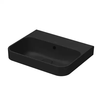 Раковина накладная на столешницу Duravit Happy D.2 Plus 50 х 40 см, антрацит матовый (2360501360) фото 1 Aquada.com.ua
