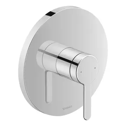 Смеситель для душа скрытого монтажа Duravit C.1 (цвет - хром) (C14210010010) фото 1 Aquada.com.ua
