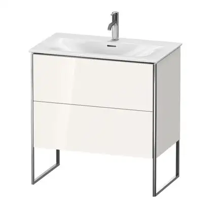 Комплект мебели тумба с раковиной Duravit XSquare 81 х 47,8 см (XS452402222+23448300001) фото 1 Aquada.com.ua