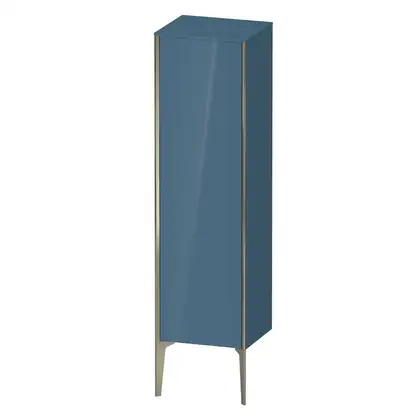 Шкафчик напольный Duravit XViu 40 x 36 х h157 см, голубой глянцевый лак (XV1325LB147) фото 1 Aquada.com.ua