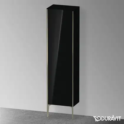 Шкафчик напольный Duravit XViu 50 x 36 х h201 см, чёрный глянцевый (XV1336LB140) фото 2 Aquada.com.ua