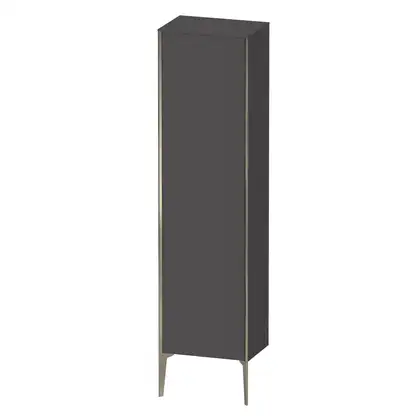 Шкафчик напольный Duravit XViu 50 x 36 х h201 см, графит матовый (XV1336LB149) фото 1 Aquada.com.ua