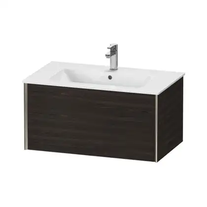 Тумба подвесная под раковину Duravit XViu 81 x 48 см, орех брашированный (XV40260B169) фото 1 Aquada.com.ua