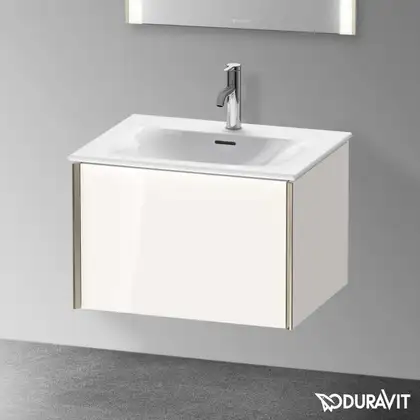 Тумба подвесная под раковину Duravit XViu 61 x 48 см, белый глянцевый (XV40320B122) фото 2 Aquada.com.ua Тумба подвесная под раковину Duravit XViu 61 x 48 см, белый глянцевый (XV40320B122) фото 2 Aquada.com.ua
