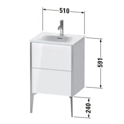 Тумба напольная под раковину Duravit XViu 51 x 42 см, каштан тёмный (XV40690B153) фото 2 Aquada.com.ua Тумба напольная под раковину Duravit XViu 51 x 42 см, каштан тёмный (XV40690B153) фото 2 Aquada.com.ua