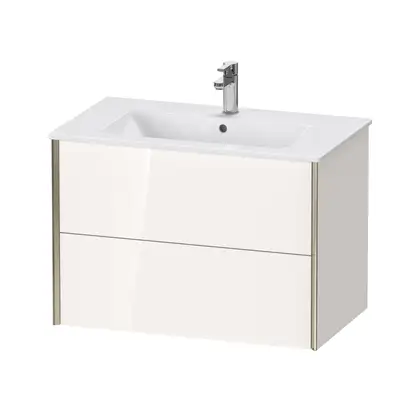 Тумба подвесная под раковину Duravit XViu 81 x 48 см, белый глянцевый (XV41260B122) фото 1 Aquada.com.ua