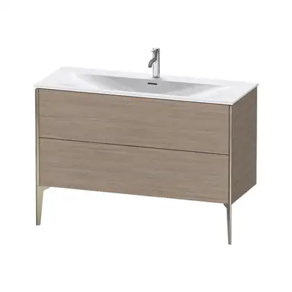 Тумба напольная под раковину Duravit XViu 121 x 48 см, сосна серебристая (XV43040B131) фото 1 Aquada.com.ua
