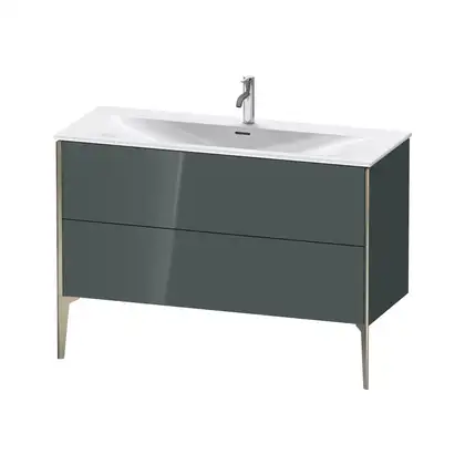 Тумба напольная под раковину Duravit XViu 121 x 48 см, доломитово-серый глянцевый лак (XV43040B138) фото 1 Aquada.com.ua Тумба напольная под раковину Duravit XViu 121 x 48 см, доломитово-серый глянцевый лак (XV43040B138) фото 1 Aquada.com.ua