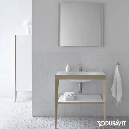 Зеркало с LED подсветкой Duravit XViu 82 х 4 х h80 см, версия "sensor" (XV70320B1B1) фото 4 Aquada.com.ua