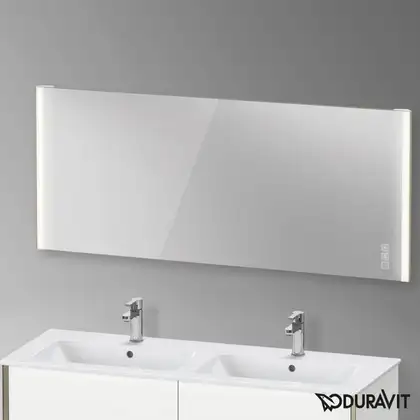 Зеркало с LED подсветкой Duravit XViu 182 х 4 х h80 см, версия "icon" (XV70480B1B1) фото 2 Aquada.com.ua