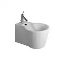 Биде подвесное Duravit Starck1 57.5х41 см, цвет белый (0274150000) фото 2 Aquada.com.ua