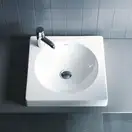 Раковина накладная на столешницу Duravit Architec 50х50 см (0320500000) фото 2 Aquada.com.ua