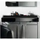 Раковина накладная на столешницу Duravit Vero 100 х 47 см, черный (0454100800) фото 3 Aquada.com.ua