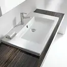 Раковина накладная на столешницу Duravit 2nd floor 80х50 см (0491800000) фото 2 Aquada.com.ua