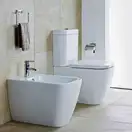 Унитаз-компакт + бачок Duravit Happy D.2 (2134090000+0934100000) фото 2 Aquada.com.ua