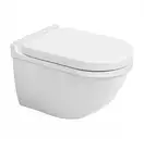 Унитаз для инсталляции Duravit Starck 3 с сиденьем Soft Close (2225090000+0063890000) фото 1 Aquada.com.ua